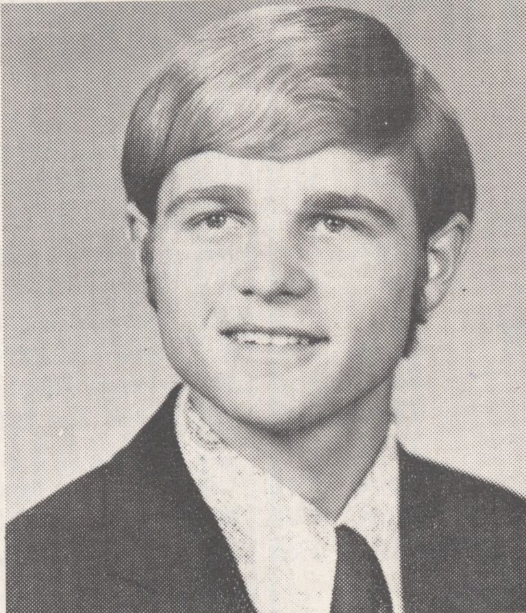 David Thetford in a junior varsity basketball program portrait