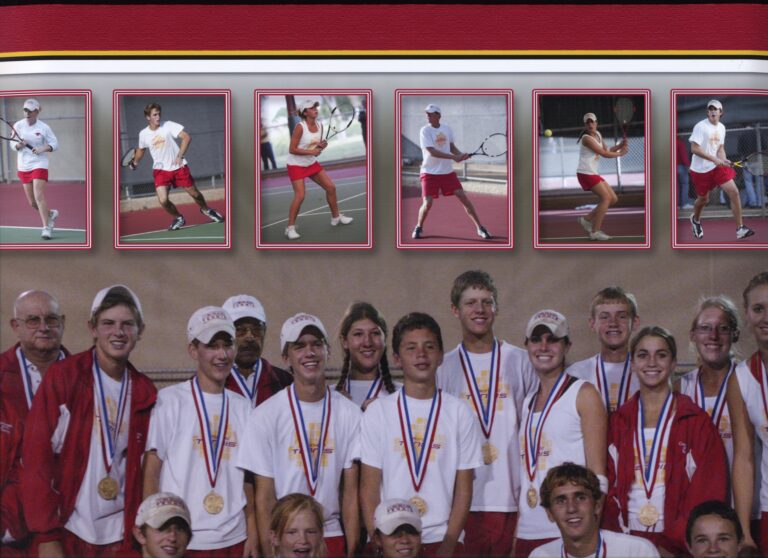 2003 State Champion Tennis Team, photo 2